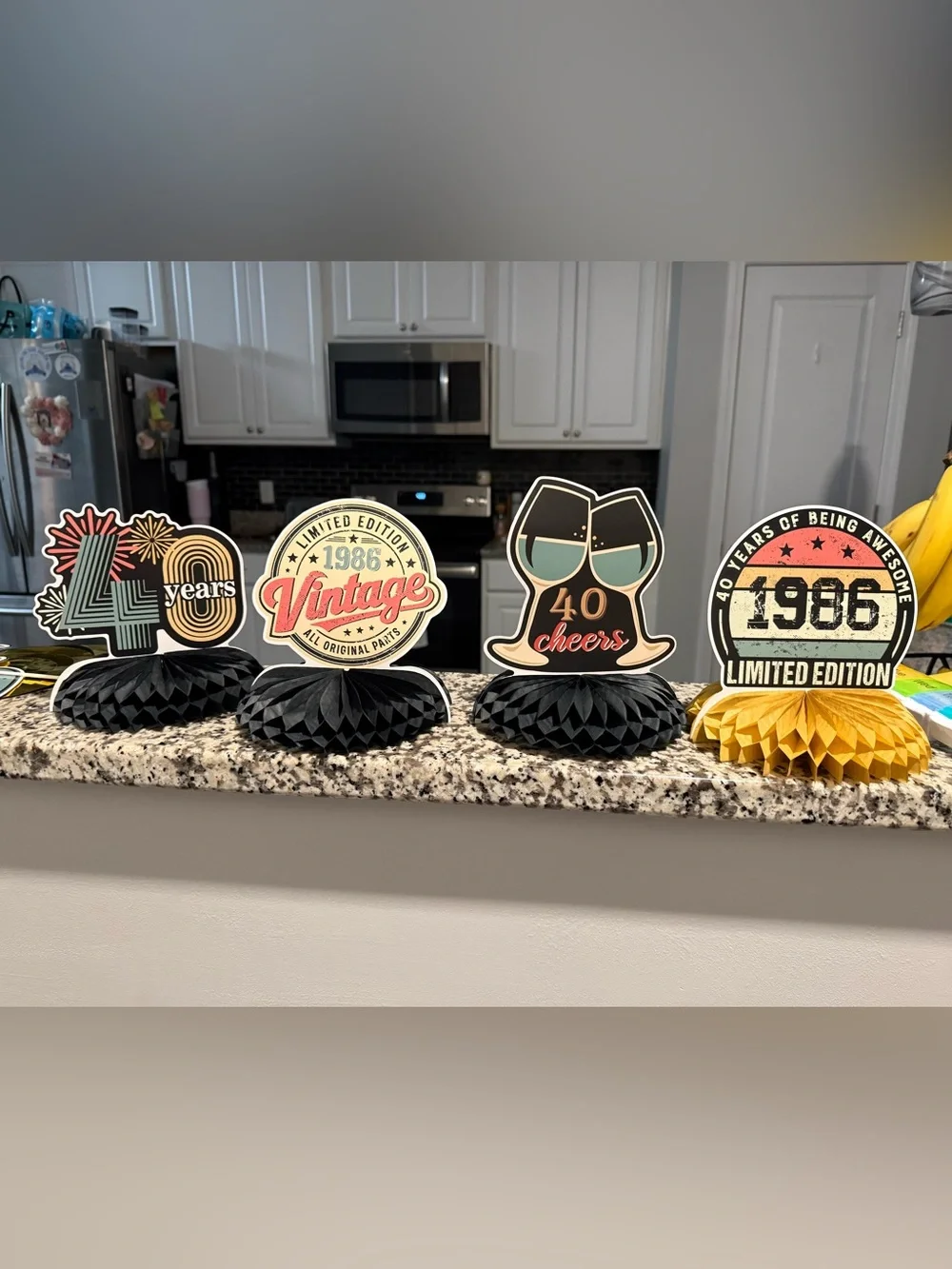 40th birthday decorations